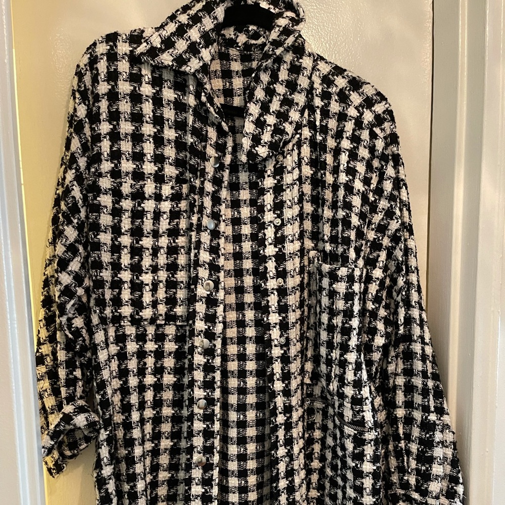 Zara light weight shacket